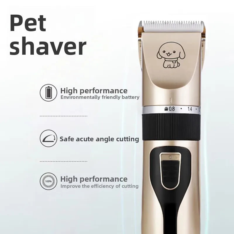 1set Pet Hair Clipper Haircut Trimmer Shaver Set for Rabbit Cat Dog Puppy Grooming Clipper Cutter Pet Supplies Electric Scissors