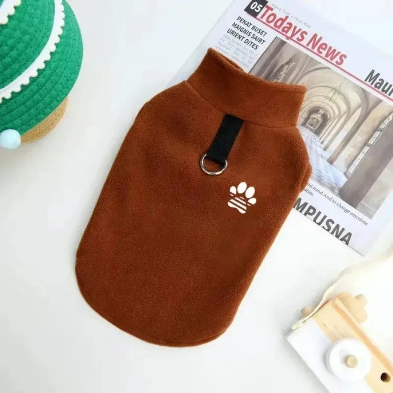 Autumn Winter Pet Clothes Fleece Warm Dogs Sweater Puppy Coat For Small Dogs Clothing French Bulldog Chihuahua Costumes Pug