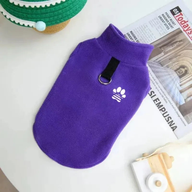 Autumn Winter Pet Clothes Fleece Warm Dogs Sweater Puppy Coat For Small Dogs Clothing French Bulldog Chihuahua Costumes Pug