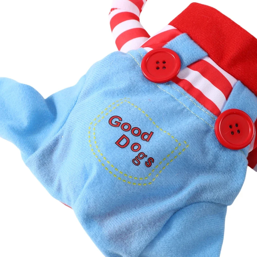 Dog Cosplay Costume For Small Medium Large Dogs Cats Halloween Party Dress Outfits Cute Dog Jacket Labrador Bulldog Pet Clothes